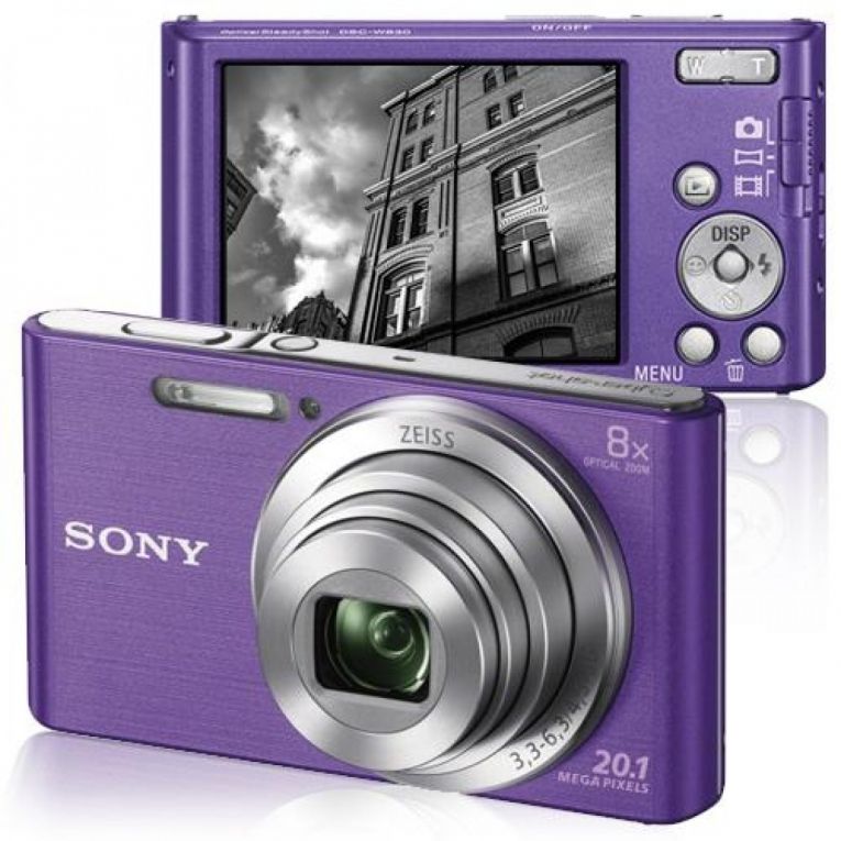 Фотоаппарат цифровой Sony Cyber-shot DSC-W830 фиолетовый