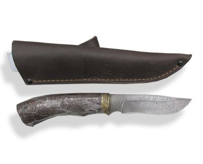 Нож Тайга (дамаск)