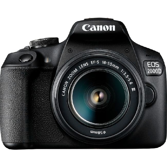 Фотоаппарат зеркальный Canon EOS 2000D Kit 18-55mm DC III
