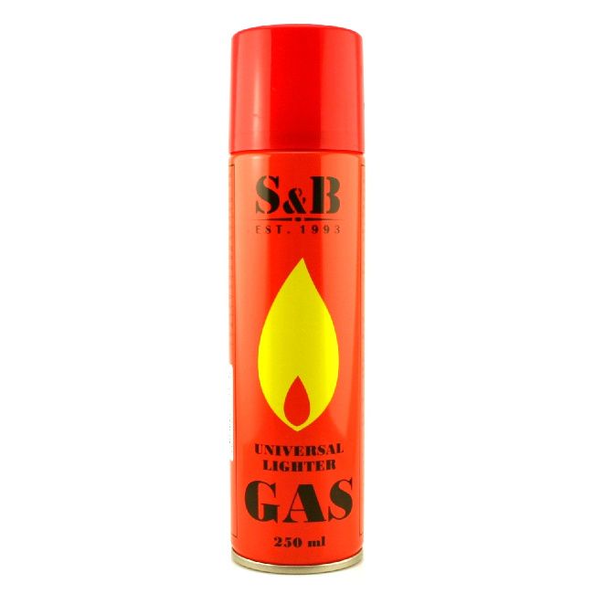 Газ для зажигалок S&B  250мл