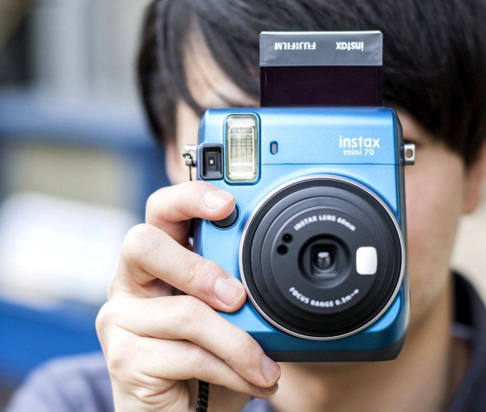 фотоаппарат Fujifilm Instax Mini 70 Blue