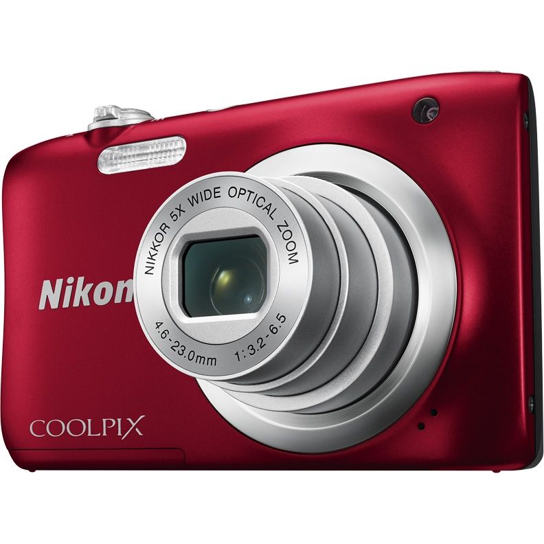 Фотоаппарат цифровой Nikon Coolpix  A100 RD (красный)