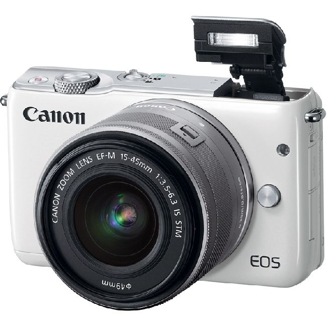 Canon EOS M10 kit 15-45 IS STM White